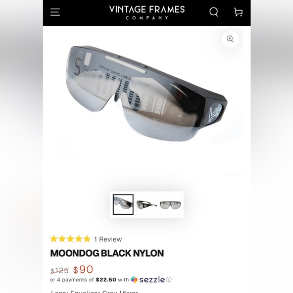 Vintage frame company new safety glasses. Unisex.
